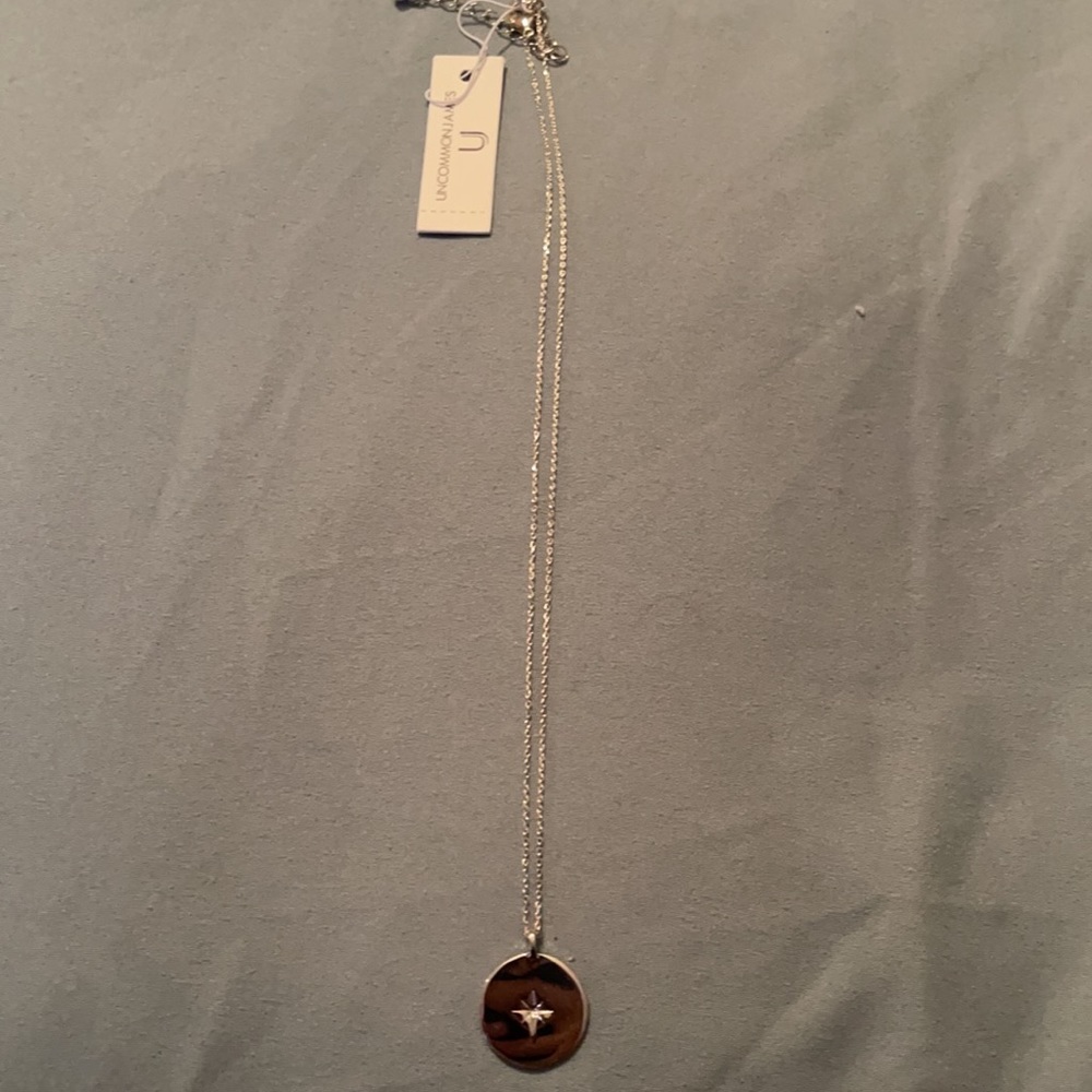 Brand New Uncommon James silver necklace